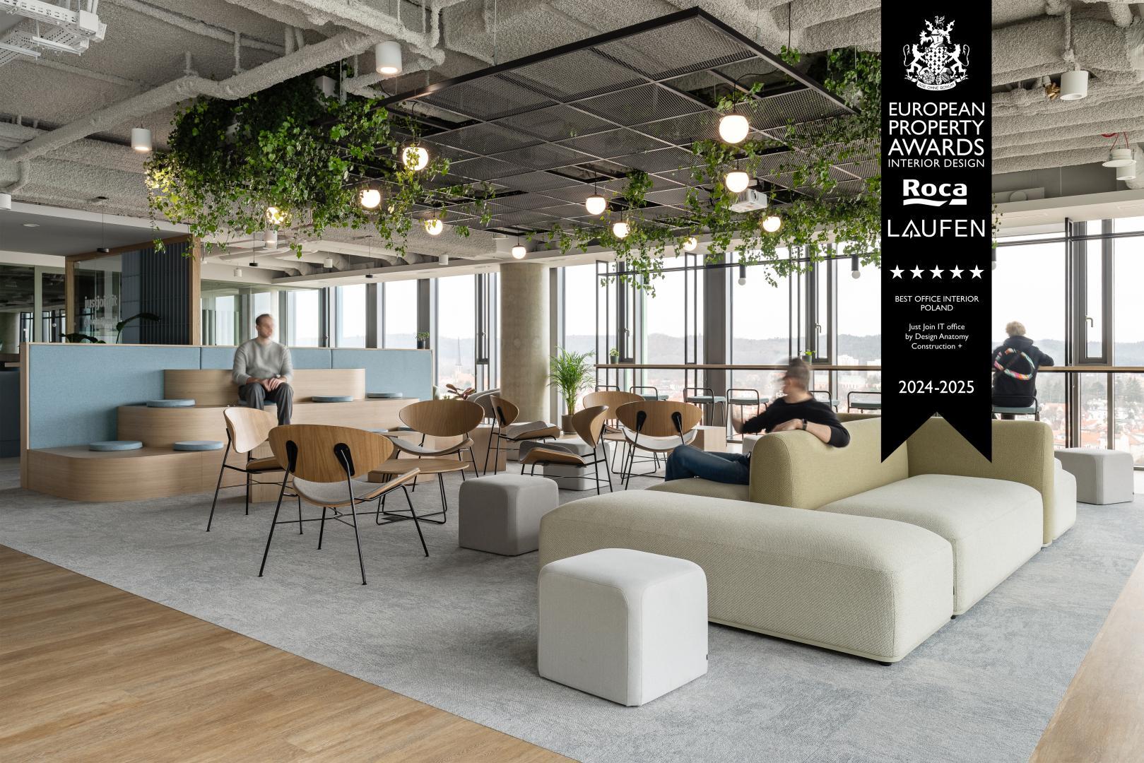 International Property Awards Europe 2024 w kategorii Best Office Interior dla Design Anatomy!